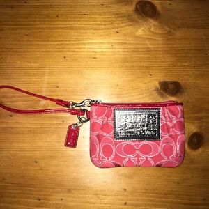 Coach wristlet